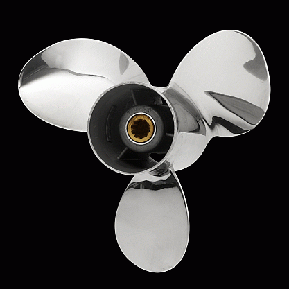 PowerTech TLR 3 Blade Propeller Tohatsu/Nissan/Merc 4 Stroke Power Tech Propellers - Power Tech Tohatsu/Nissan Factory Equivalent Stainless Propeller Fits 25-30 Hp  Outboards... , TLR, TLR3, TLR 3, POWERTECH, TLR3R9PTN30, TLR3R10PTN30, TLR3R11PTN30, TLR3R12PTN30, TLR3R13PTN30